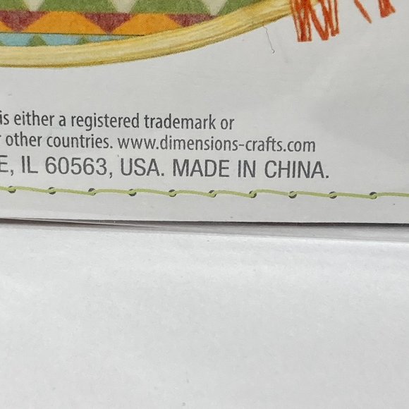 Dimensions Felt Applique Kit LLAMA Thread Felt Hoop Needle Instructions 6" - Picture 10 of 16